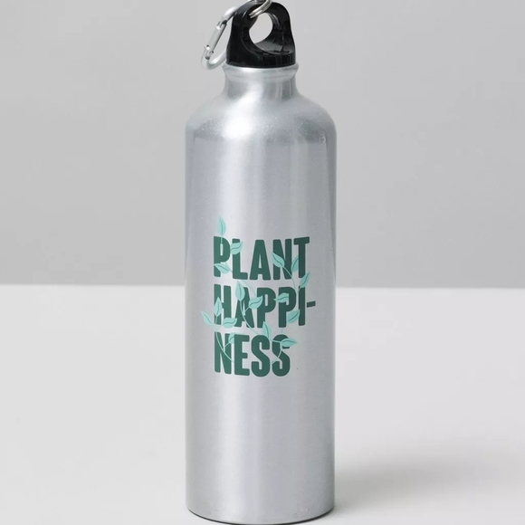 Plant Happiness Gift Set Bundle Long Sleeve Shirt, Water Bottle & Tote Bag 100% - Picture 6 of 9